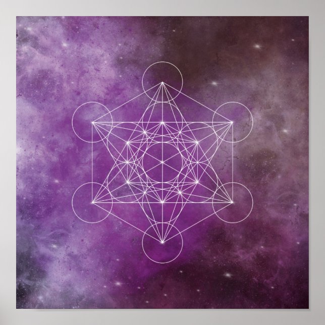 Metatron, chakra,zen,sacred geometric, angel poster (Front)