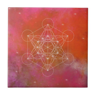 Metatron, chakra,zen,sacred geometric, angel, tile
