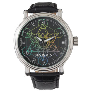 Metatron Cube Sacred Geometry Watch