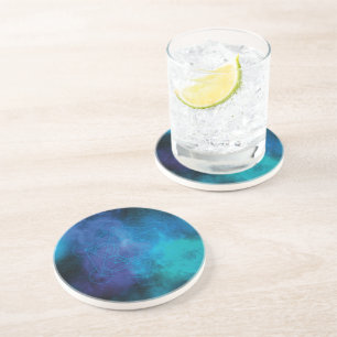 Metatron Ocean – Sacred Geometry Coaster