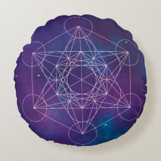 metatron round pillow