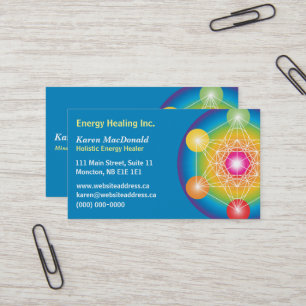 Metatron’s Cube Business Card