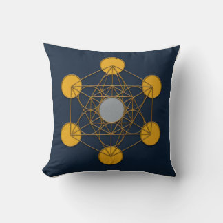 Metatron’s Cube Sacred Geometry Pillow