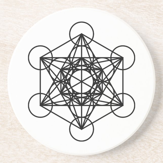 Metatrons Cube Coaster (Front)