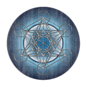Metatrons Cube Cutting Board