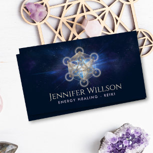 Metatron's cube - Sacred Geometry Business Card