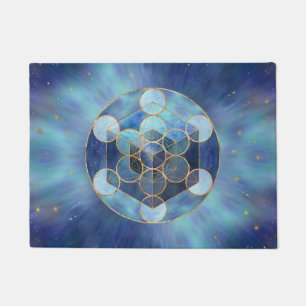 Metatron's Cube Sacred Geometry Doormat