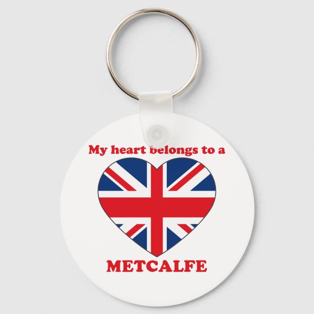 Metcalfe Keychain (Front)