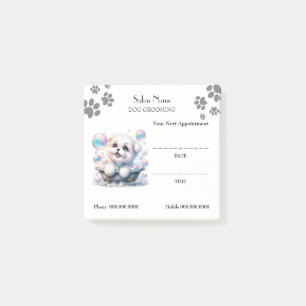 Mete chien toilettage Rendez-vous Post-it® Notes
