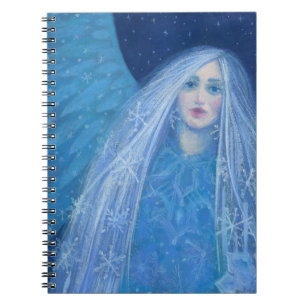 Metelitsa Snow Girl Snegurochka Christmas Angel Notebook