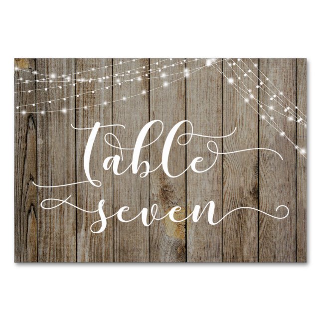 Météo Bois et Chaînes légères Table Sept Carte (Dos)