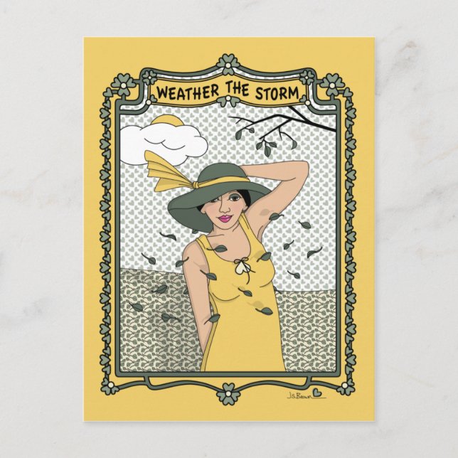 Météo Carte Postale Storm_C_ (Devant)