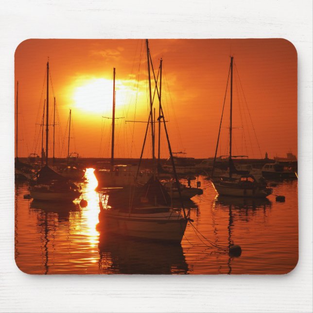 meteor like sun mouse pad (Front)
