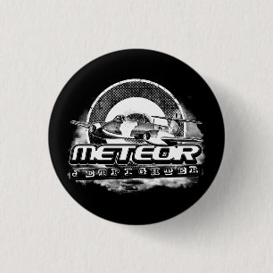 Meteor Pinback Button Button