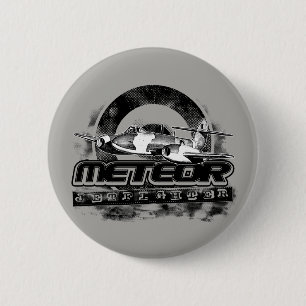 Meteor Pinback Button Button