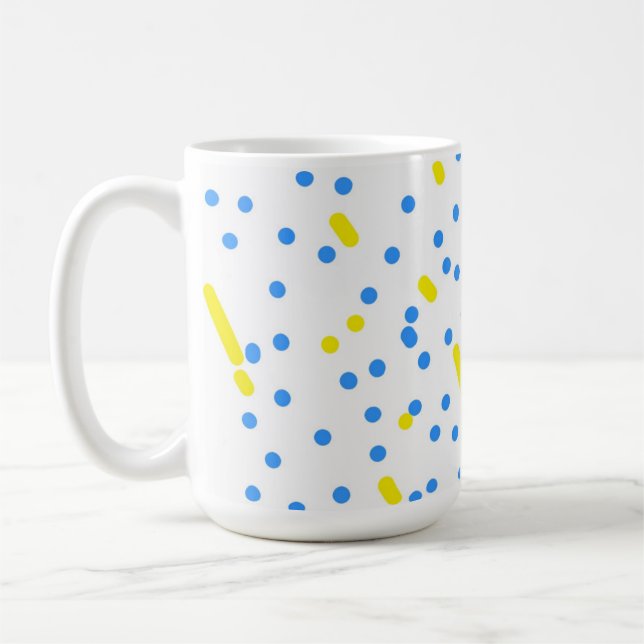 Meteor Shower Coffee Mug (Left)