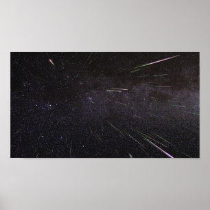 Meteor Shower Poster