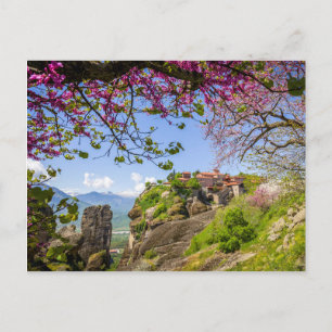 Meteora Monasteries Postcard – Greece Travel