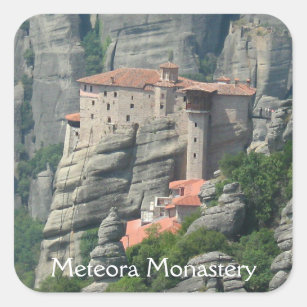 Meteora Monastery 1 Sticker