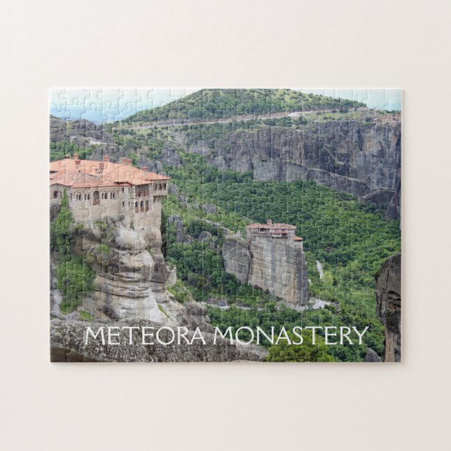 Meteora Monastery 2 Jigsaw Puzzle (Horizontal)