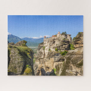 Meteora Monastery Greece Jigsaw Puzzle – Scenic 