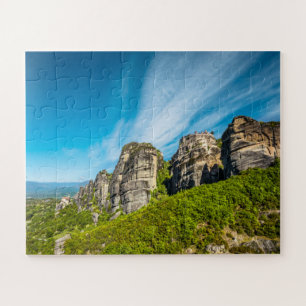 Meteora Monastery View Greece Jigsaw Puzzle