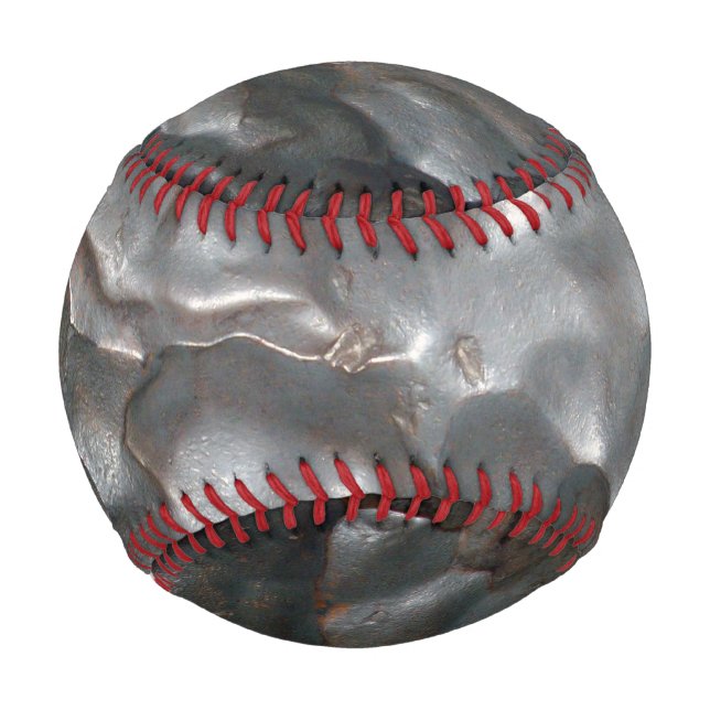 Meteorite Rock, Metallic Print Regulation Baseball (Front)