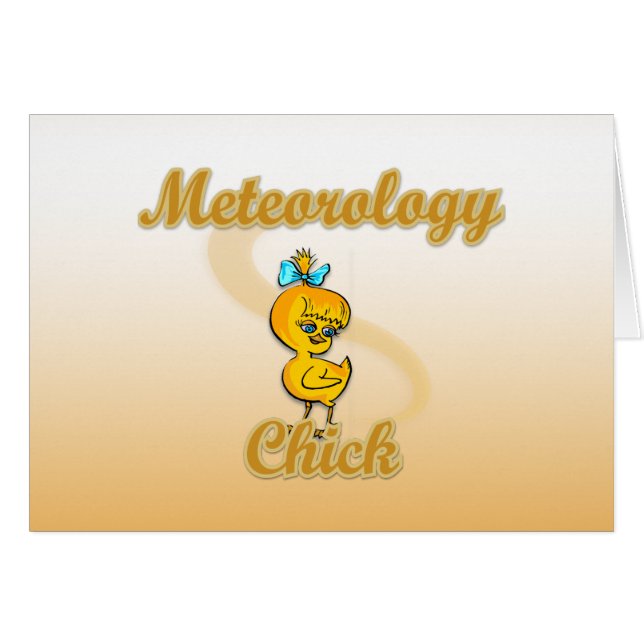 Meteorology Chick (Front Horizontal)
