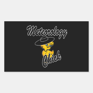Meteorology Chick #4 Sticker