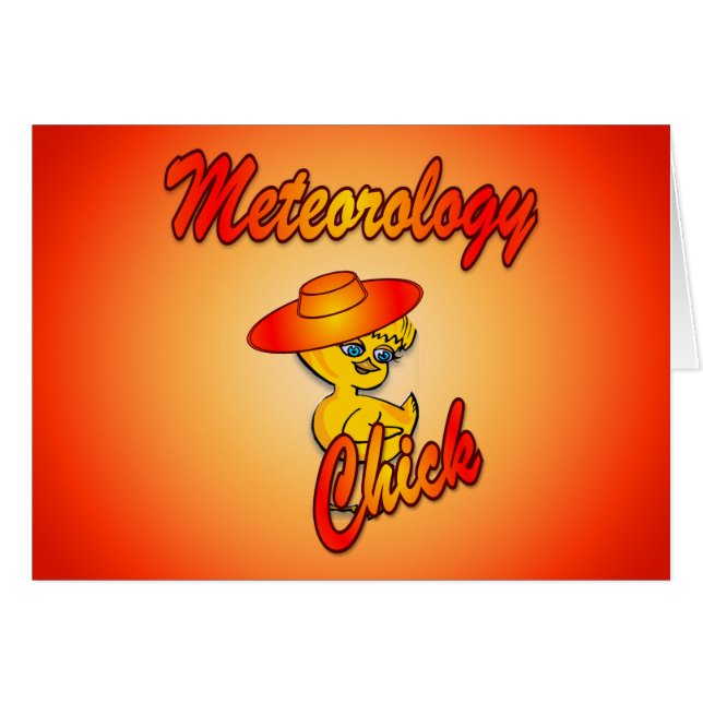 Meteorology Chick #5 (Front Horizontal)