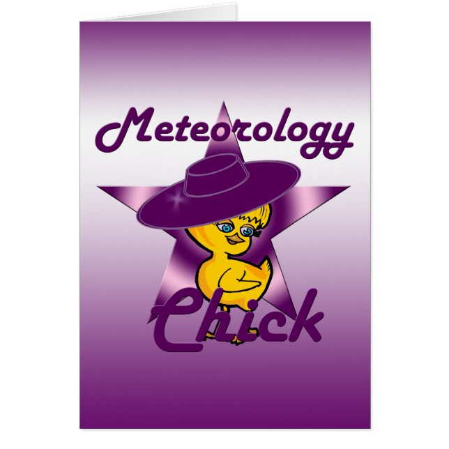Meteorology Chick #9 (Front)
