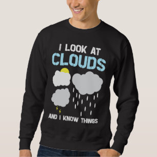 Meteorology Forecast Meteorologist Weather 1 Sweatshirt