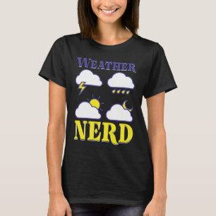 Meteorology Forecast Meteorologist Weather 3 T-Shirt