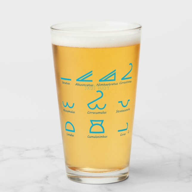 Meteorology Glass (Front Filled)