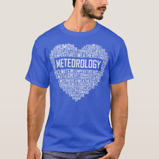 Meteorology Heart T-Shirt
