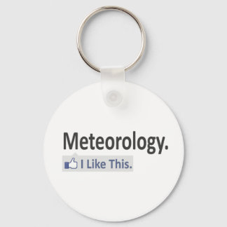 Meteorology...I Like This Keychain