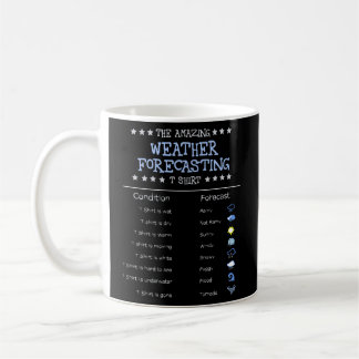 Meteorology The Amazing Weather Forecasting Coffee Mug
