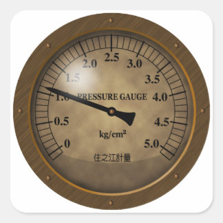 meter1 square sticker