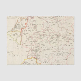 meterological stations throughout Central Europe Tissue Paper
