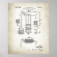 Method of artificially agin whisky patent