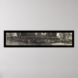 Methodist Bible Class Photo 1911 Poster