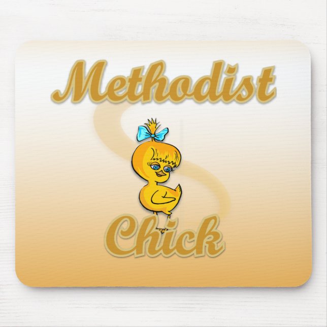 Methodist Chick Mouse Pad (Front)
