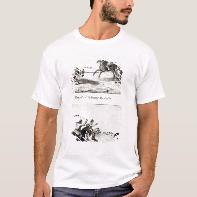 Methods of Throwing the Lasso and the Bolas T-Shirt (Front)