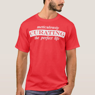 meticulously curating the perfect life T-Shirt
