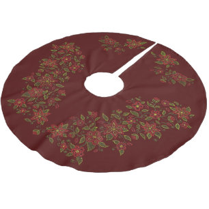 Metis Art Christmas Tree Skirt Native Beading