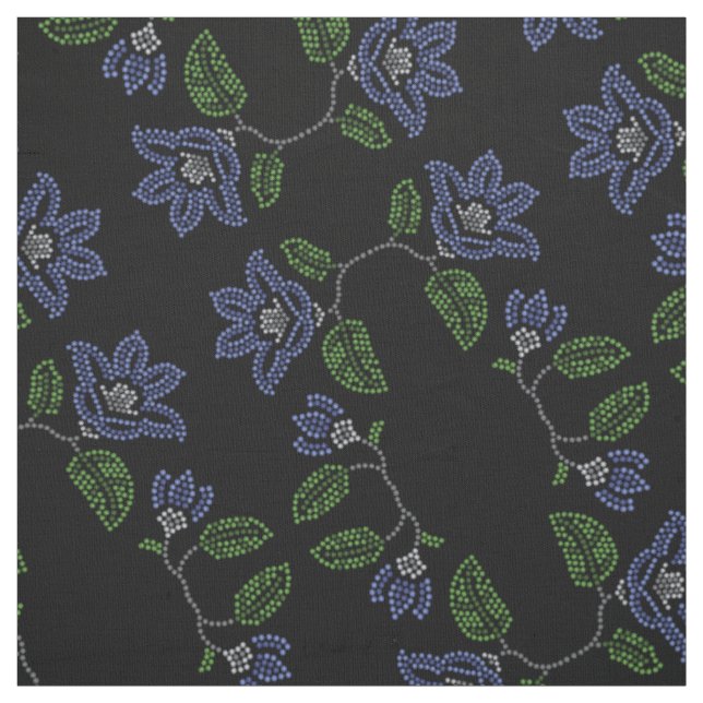 Metis Art Fabric Native Beading Art Fabrics (Swatch)