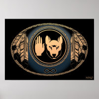 Metis Art Poster Metis Rebellion Wolf Print Poster