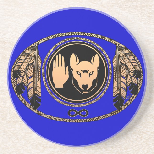Metis Coasters First Nations Pride Rebellion Flag (Front)