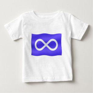 Metis Flag Baby T-shirt First Nation Baby Shirt