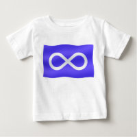 Metis Flag Baby T-shirt First Nation Toddler Shirt